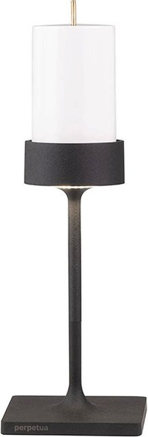 Zafferano Perpetua Mini LED-Akkuleuchte Schwarz dimmbar mit Touch-Funktion - Bild 1