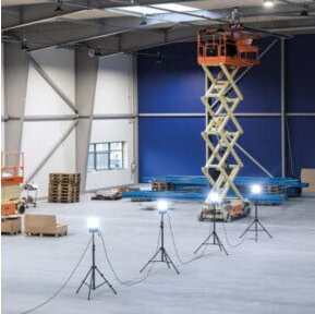 Scangrip LED Area-Flächenleuchte 65 W Floodlight in Schwarz mit IP54 Schutzklasse - Bild 1