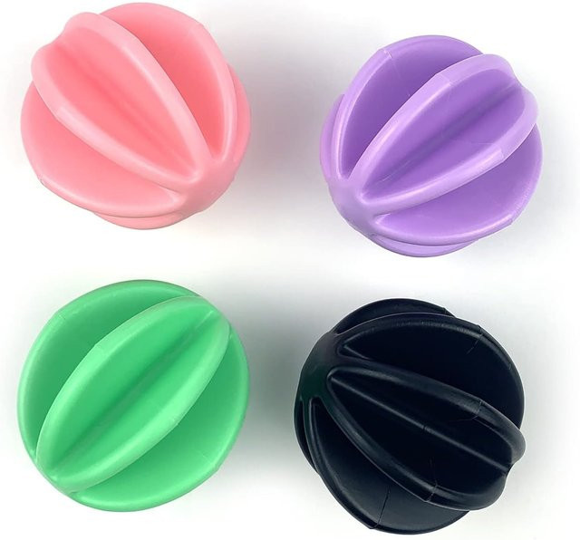ETRSUNTECH Shaker-Kugeln aus Kunststoff, 4 Stück Ersatz-Mixerkugeln für Protein-Shaker und Trinkflaschen - Bild 1