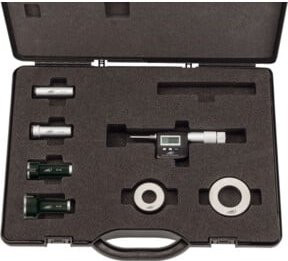 Helios-Preisser Digitaler 3-Punkt-Innenmessschrauber IP52 im Satz 20-50 mm in Silber - Bild 1