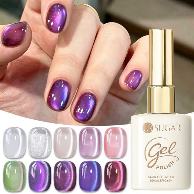 UR SUGAR CA23 Magnetgel Nagellack, 15 ml, Schimmernd - Bild 1