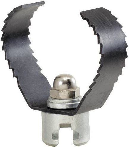 KS Tools Verzahnter Gabelschneidkopf in Schwarz mit Ø 65 mm und 32 mm Spirale - Bild 1