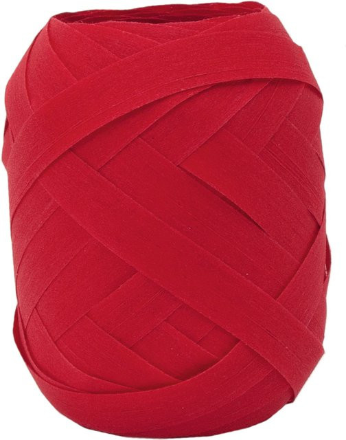 GOLDINA Baumwoll-Ringelband in Rot, Breite: 10 mm, Länge: 12 m - Bild 1