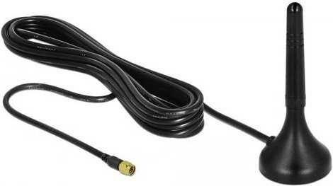 Delock 12583 LTE-Antenne 2 dBi 2.4GHz in Schwarz - Bild 1