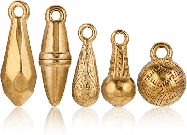 Aiovlo Anhänger Charms, Edelstahl, konisch, wasserdicht - Bild 1