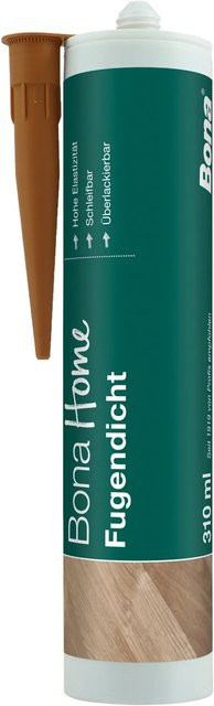 Bona Home Fugendicht Acryl Dichtstoff wasserbasiert lösungsmittelfrei in Weiß oder Braun, 310 ml - Bild 1