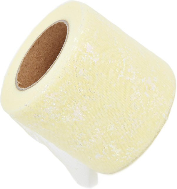 GoolRC Tüllstoff aus Polyester in Hellgelb, 25 Yards, Breite: 6 cm - Bild 1