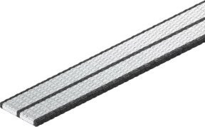 OBO Bettermann Gewebeband grau, Breite: 15 mm, Länge: 25 m - Bild 1