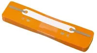 Soennecken Heftstreifen mit 4-fach Lochung in Orange - Bild 1