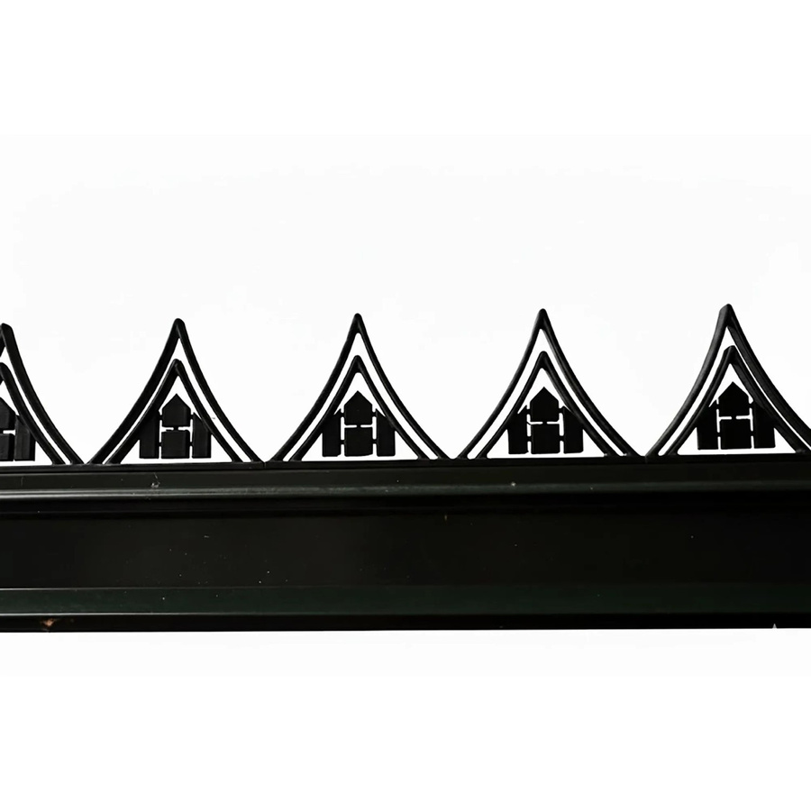 Halls Dachfirstverzierung Icon 6 in Schwarz mit 2,5 m² - Bild 2