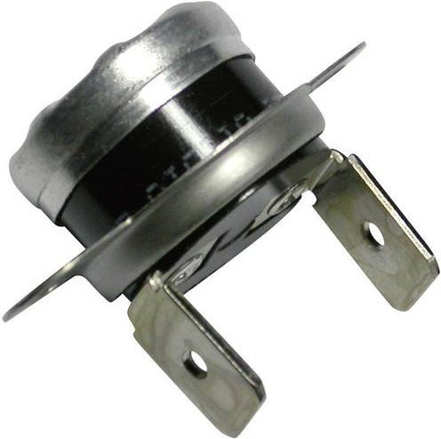 ESKA Bimetallschalter 36TXE21-611810 in Schwarz, 250V 10A, Öffnungstemperatur 50°C (± 5°C), Schließtemperatur 35°C - Bild 1