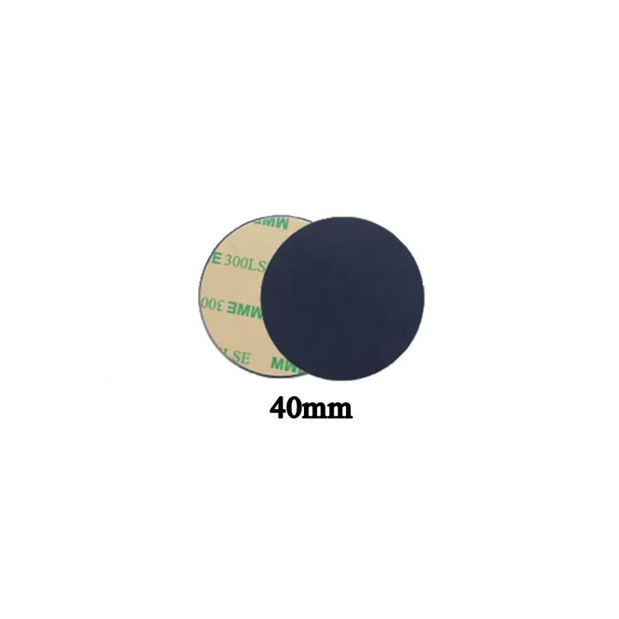 XOXNXEX 10 Stück magnetische Metallplatten in Schwarz für universelle Auto-Handyhalterungen und Mobiltelefone - Bild 3
