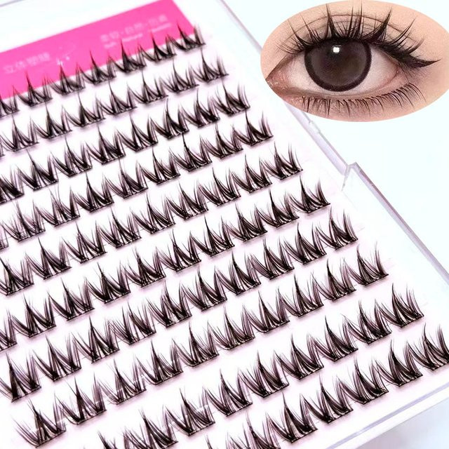 lonzunin Künstliche Wimpern, Black, Unisex - Bild 1