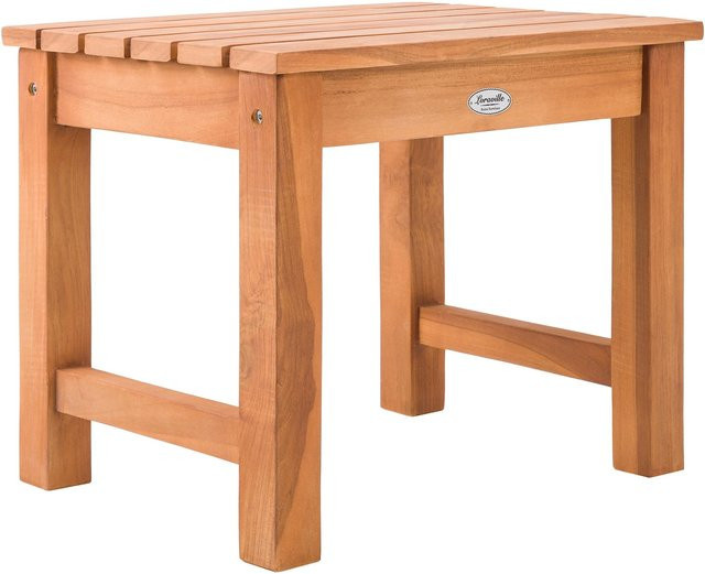 CLP Frankton Beistelltisch aus Teakholz in Braun für Garten, Terrasse und Balkon - Bild 1