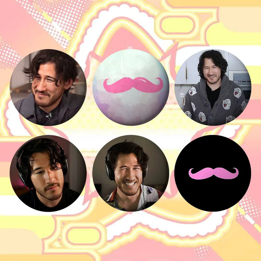 Anstecknadeln Metall, Markiplier, Unisex - Bild 4