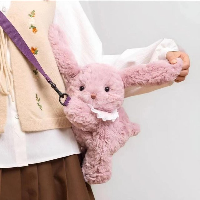 Binchi Fitness Kaninchen Plüsch Rucksack, Puppe, ab 3 Jahren - Bild 1