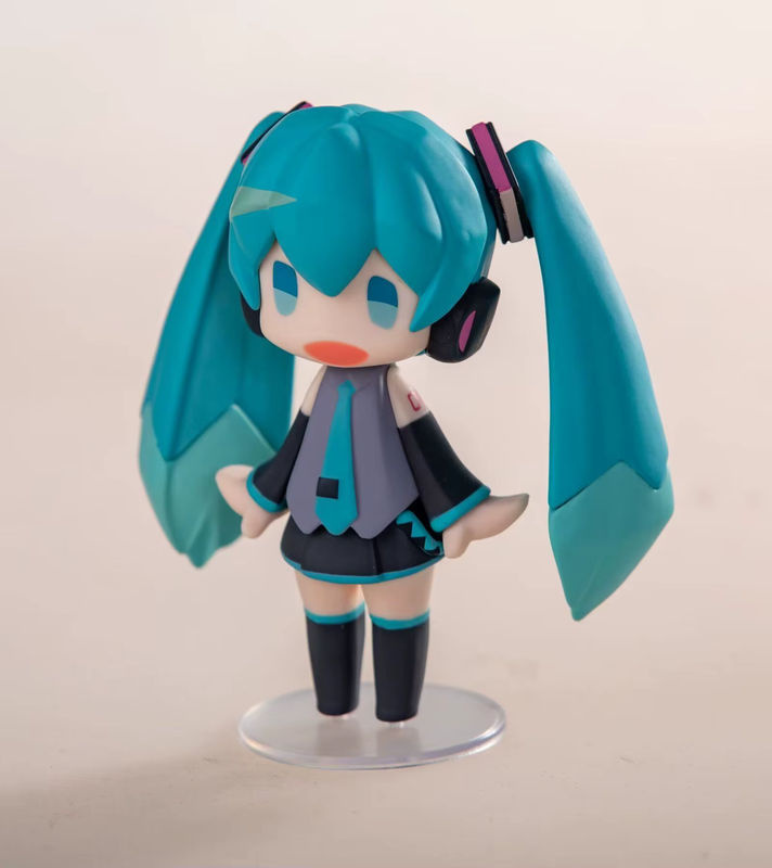 Bandai Hatsune Miku Anime Figur Q-Version aus Kunststoff, mehrfarbig, Höhe: 10 cm - Bild 2