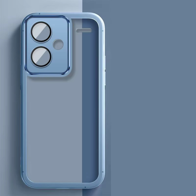 Xiaomi Redmi Note 13 Pro+ Handyhülle mit stoßfester Silikonrückseite in Blau - Bild 1
