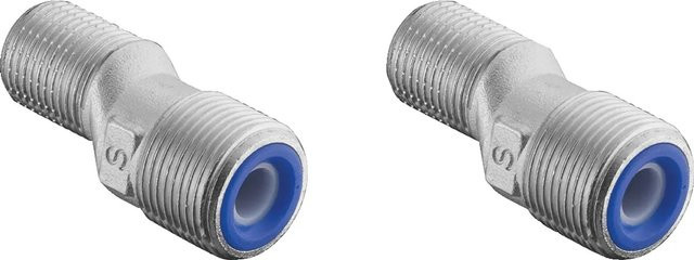 Hansgrohe S-Anschluss Set in Silber - Bild 1