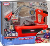 Little Tikes Creative Construction Werkzeugkasten-Set aus Kunststoff für Kinder - Bild 1