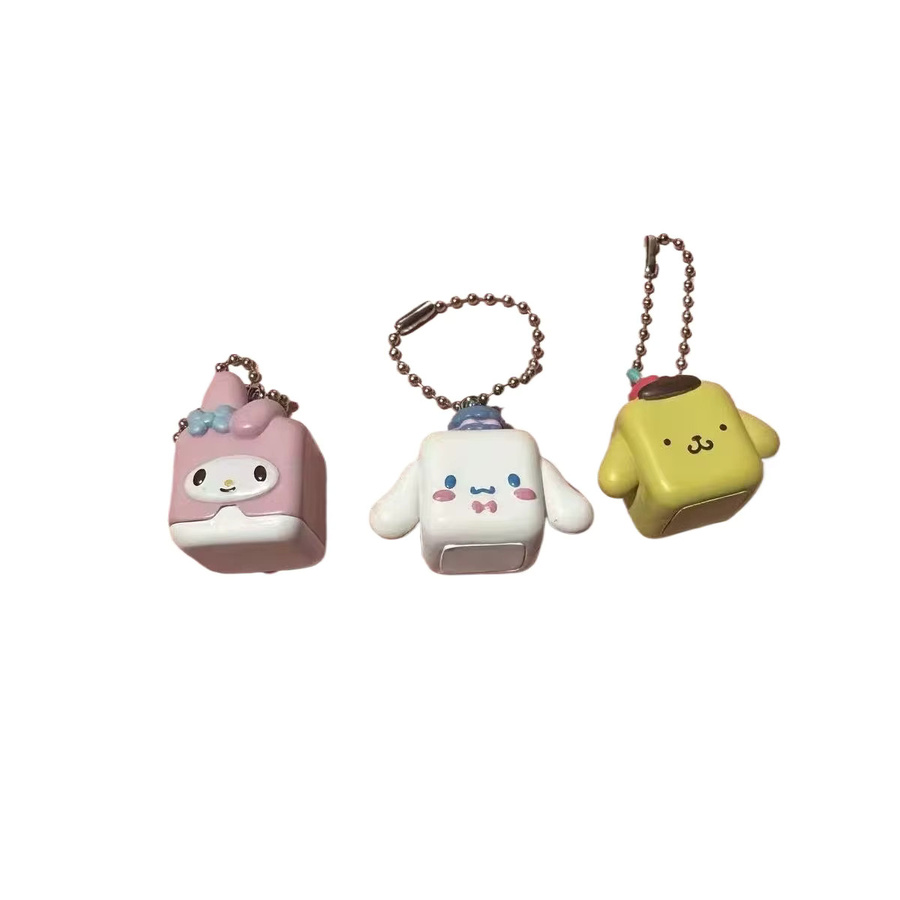 Sanrio Re-ment Cinnamoroll Keroppi Pochacco My Melody Kuromi Bead Chain Charm Blind Box - Bild 4