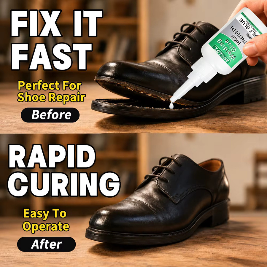 LOOLIFL Universeller Schuhkleber zur Schnellreparatur für Sneakers, Stiefel und Leder, Wasserdicht, 50 g - Bild 4