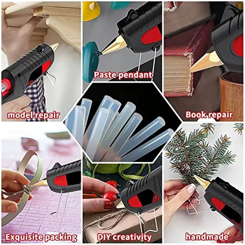 Transparente Heißklebesticks für Bastelarbeiten und Reparaturen, Durchmesser: 7 mm oder 11 mm, Länge: 100 mm - Bild 2
