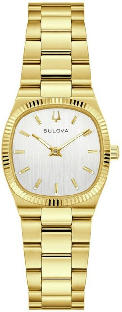 Bulova Damenuhr, Quarz, Edelstahl, Silber, 25 mm, 3 ATM - Bild 1