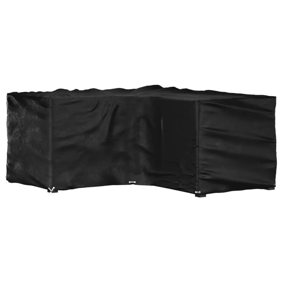 vidaXL Gartenmöbel-Abdeckung in L-Form mit 16 Ösen, B/T/H: 215 x 215 x 90 cm - Bild 2