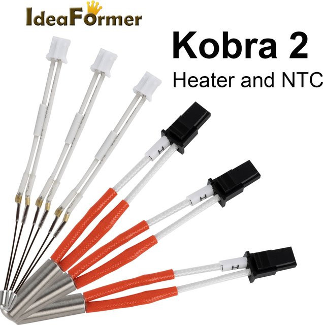 Anycubic Hotend Kit 24 V 60 W für Kobra 2, Plus, Pro und Neo inklusive Thermistor und Heizung für 3D Drucker - Bild 1