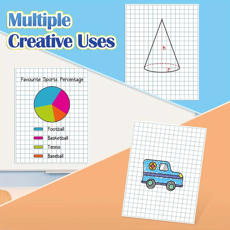 Magnetische Whiteboard-Schreibtafel in Weiß für Schule und Büro, B: 21,5 cm, H: 16,5 cm - Bild 3