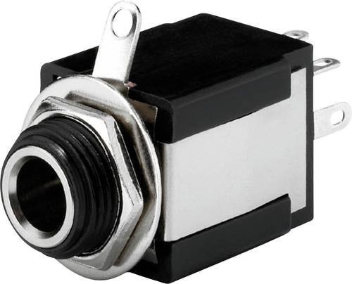 Monacor T-637SI Klinkenbuchse 3,5 mm in Schwarz - Bild 1