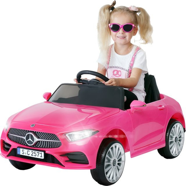 Mercedes-Benz Actionbikes Motors Kinder-Elektroauto CLS 350 Coupé Pink - Bild 1