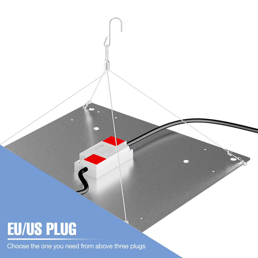 LED-Quantum-Board Pflanzenlampe mit 100 W Vollspektrum-Wachstumslicht für Samen, Gewächshäuser und Zimmerpflanzen - Bild 2