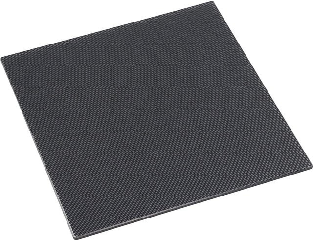 Anycubic 3D-Drucker-Glasbett für Anycubic MEGA S, gehärtete Bauoberfläche, Schwarz, B/T/H: 24,0 x 22,0 x 0,4 cm - Bild 1