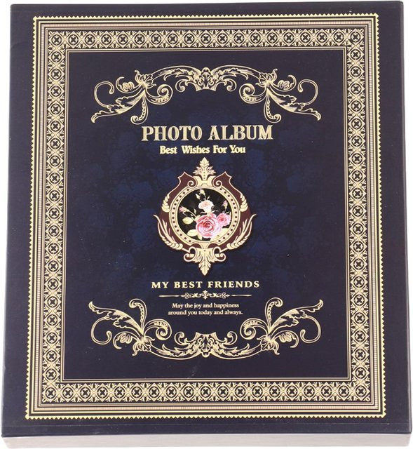 3CZY Fotoalbum Set mit 10 Stück für 500 Fotos in Grün und Blau aus Karton im Einstecktyp - Bild 1