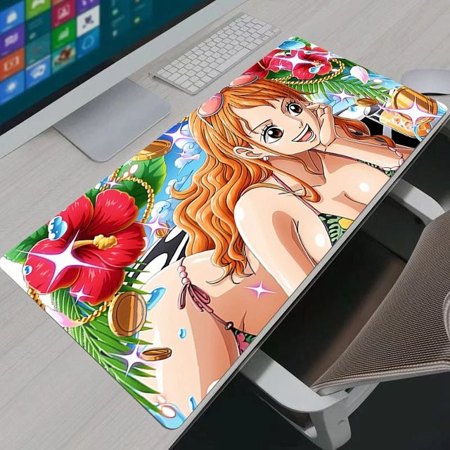Bandai One Piece Nami Mauspad in Multicolour für Gamer und Notebook-Nutzer - Bild 1