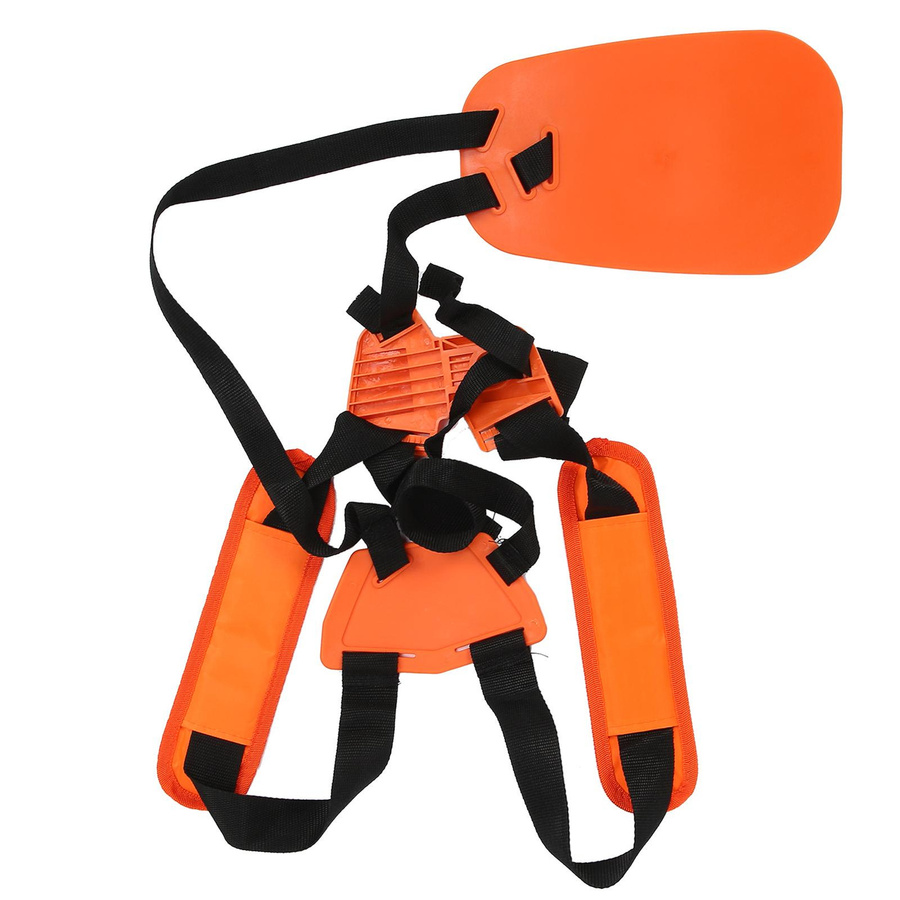Kkmoon Trimmer-Schultergurt aus Nylon in Orange für Freischneider und Rasenmäher - Bild 2