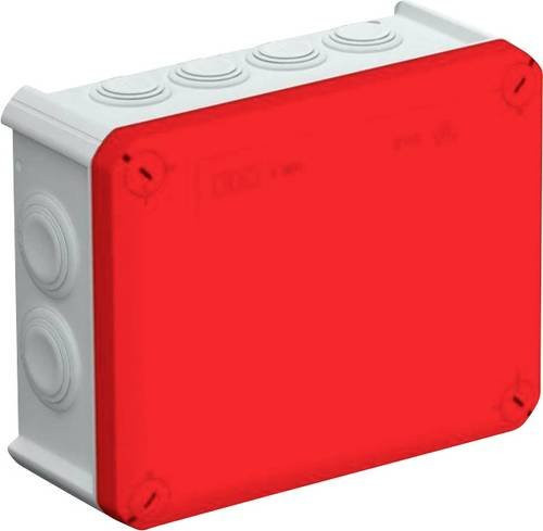 OBO Bettermann Abzweigdose aus Kunststoff in Rot, B: 15,0 cm, L: 19,0 cm - Bild 1