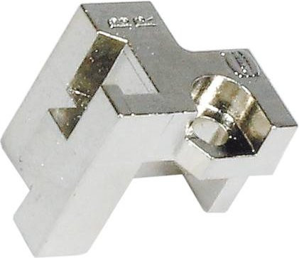 Harting Kombi-Rastelement aus Kunststoff in Silber B 09069009908 - Bild 1
