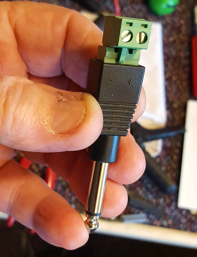 FRHY 4er-Pack TS-Stecker Mono 1/4 Zoll (6,3 mm) Phono-Stecker in Schwarz - Bild 4