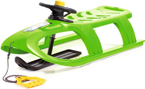 PROSPERPLAST Schlitten Bullet Control in Grün mit Zugband und Lenker, Länge: 102,5 cm - Bild 1