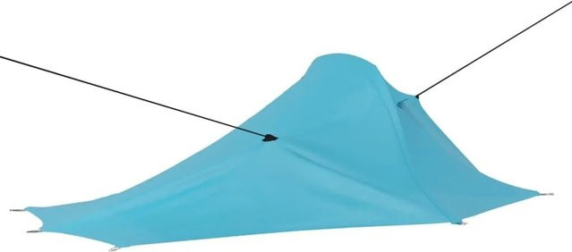 vidaXL Campingzelt Blau B/T/H: 317 x 240 x 100 cm - Bild 1