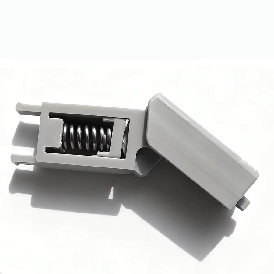 Technics Ersatz-Scharniere für Midi-Plattenspieler SL-J110R SL-J110D SL-JS17, Paar Deckelabdeckungsscharniere, grau - Bild 2
