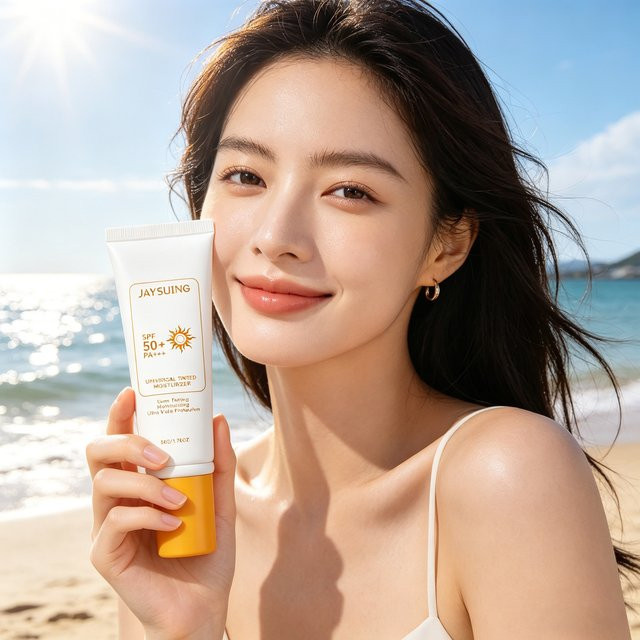Jaysuing Getönte Sonnencreme LSF 50, Matt, 50g, Unisex - Bild 1