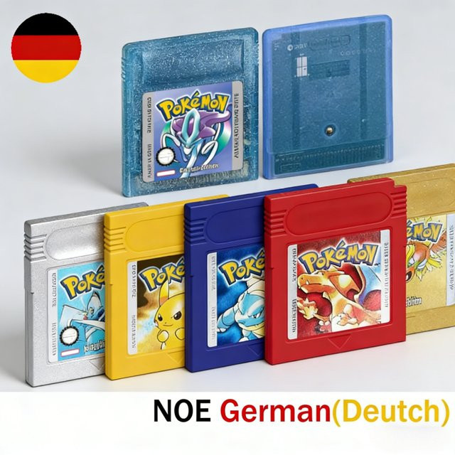 Pokémon Classic Game Card, Blau, Gelb, Rot - Bild 1