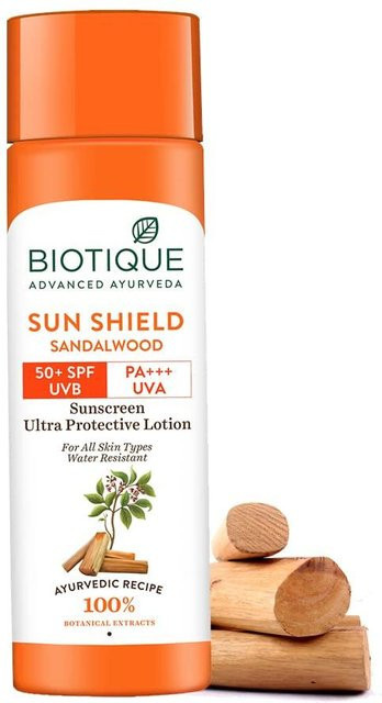 Biotique Sandelholz Gesichtscreme LSF 50+, 190 ml, Empfindliche Haut - Bild 1