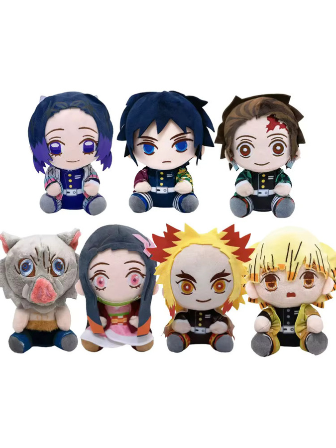 Bandai Demon Slayer Kimetsu No Yaiba Plüschpuppe, 20cm, Plüschtiere - Bild 4