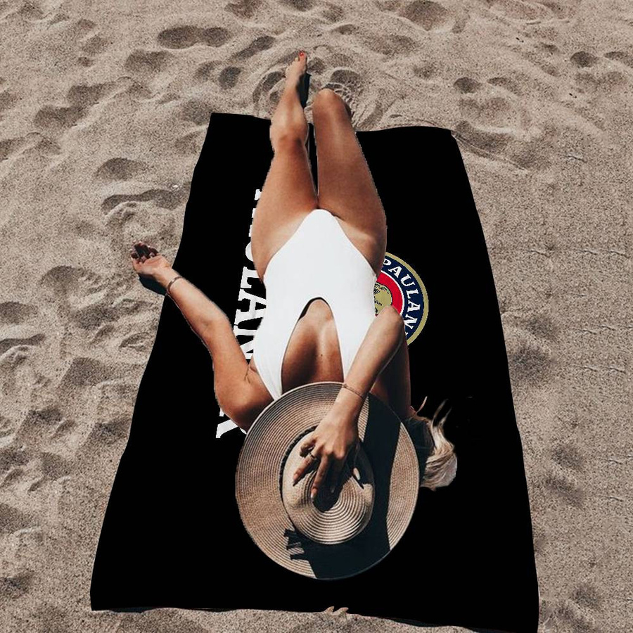 Paulaner Mikrofaser-Strandtuch in Übergröße, schnelltrocknendes und saugfähiges Poolhandtuch, B: 40 cm, H: 60 cm - Bild 5