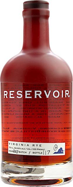 Reservoir Virginia Rye Whisky, USA, 50 % Vol., 0,7 l - Bild 1